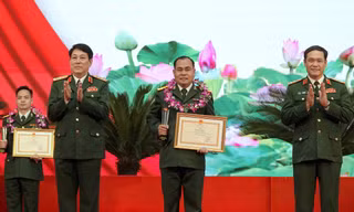 Quân ủy Trung ương - Bộ Quốc phòng vinh danh 45 gương mặt trẻ xuất sắc