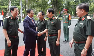 Thủ tướng Phạm Minh Chính dự Hội nghị Quân chính toàn quân 