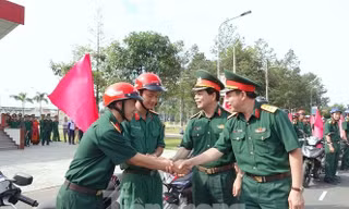 Hàng nghìn đoàn viên áo lính tham gia ngày hội văn hoá giao thông năm 2022
