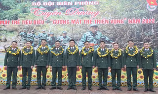 Chân dung 10 Gương mặt trẻ tiêu biểu Bộ đội Biên phòng 2022