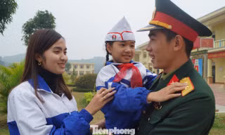 Thông qua việc thực hiện Đề án, đã giúp cán bộ, chiến sĩ vững niềm tin trong cuộc sống, yên tâm công tác và cống hiến cho Quân đội, đất nước. Ảnh: Nguyễn Minh