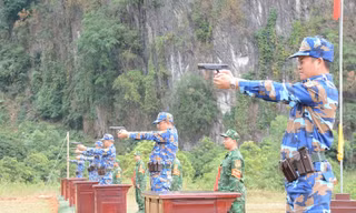 Sát hạch năng lực hải đội trưởng, thuyền trưởng Biên phòng