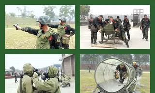 Chiến binh rèn thể lực, luyện bắn súng để bảo vệ Huy chương Vàng