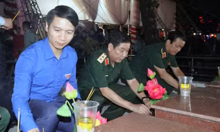 Tuổi trẻ nguyện phát huy truyền thống vinh quang của các Anh hùng liệt sĩ