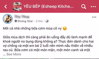 Những món ăn đẹp mắt được các thành viên nhóm “Yêu bếp” chia sẻ