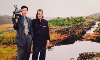 Thủ tướng Phan Văn Khải và các phóng viên tháp tùng chuyến thăm Băng đảo