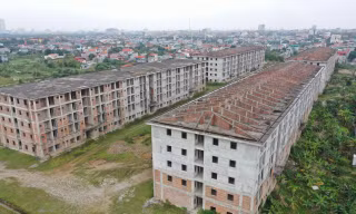 Cận cảnh dự án ký túc xá sinh viên 860 tỉ đồng bỏ hoang 15 năm