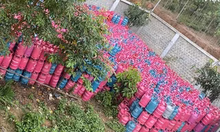 Phát hiện 5.000 vỏ bình gas bị chiếm giữ tại Công ty TNHH Dầu khí Quảng Bình