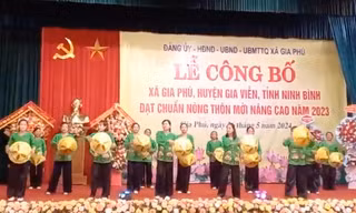 Người dân một xã ở Ninh Bình góp gần 232 tỷ đồng làm nông thôn mới 