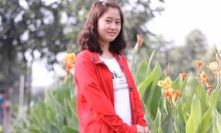 Sinh viên Lê Thị Hà Phương.