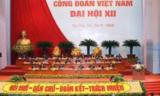 Hình ảnh Khai mạc Đại hội Công đoàn Việt Nam lần thứ XII