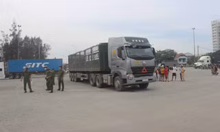 Hiện trường tai nạn.
