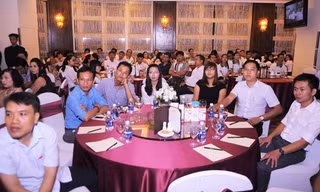 Buổi lễ ra mắt bộ sản phẩm chăm sóc, làm đẹp từ châu Âu và Mỹ.