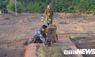 Nhiều tháng trôi qua số phận lăng mộ của bà Cửu giai Tài nhân họ Lê (vợ vua Tự Đức) vẫn chưa được định đoạt. (Ảnh: Nguyễn Vương) 