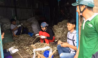 Từ trưa hôm qua, cuộc sống của người dân khu phố Nguyễn Công Trứ (nơi dân được di dời tránh bão 16) đã trở lại bình thường