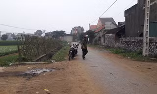 Hiện trường vụ việc.