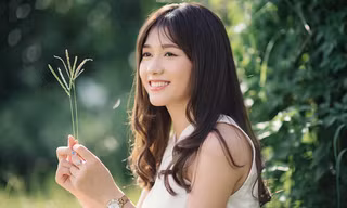 Nữ sinh xây dựng lại gây xao xuyến với bộ ảnh đẹp không tì vết