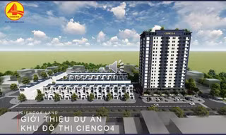 Khu đô thị Cienco4 tại 61 Nguyễn Trường Tộ, TP.Vinh, Nghệ An