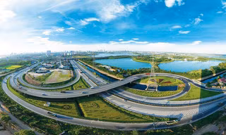 Hạ tầng giao thông tại quận Hoàng Mai được đầu tư mạnh mẽ