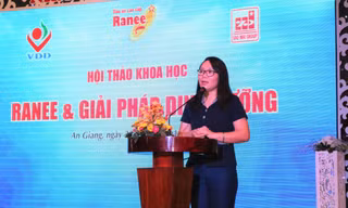 PGS-TS- Bs Trương Tuyết Mai - Phó Viện Trưởng Viện Dinh dưỡng Quốc gia cho biết dầu ăn 100% từ cá được xem là giải pháp dinh dưỡng hợp lý hỗ trợ điều trị bệnh ADHD 