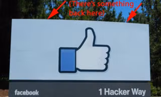 Thông điệp ẩn phía sau bảng tên chính ở trụ sở Facebook