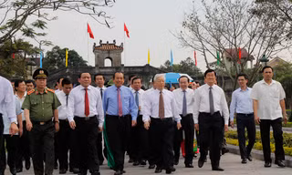 Thử nghiệm tour lịch sử thăm Khu lưu niệm cố Tổng Bí thư Lê Duẩn và Thành cổ Quảng Trị