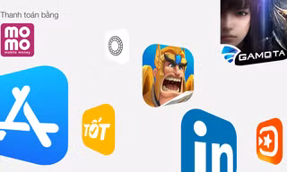 MoMo có thể thanh toán ở App Store, Apple Music, Apple TV, iCloud, iTunes Store