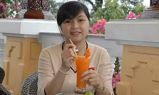 Chỉ một ly nước cam tươi có thể cung cấp hơn 50% nhu cầu về vitamin C cho một phụ nữ cần trong ngàyẢnh: Hồng Thúy