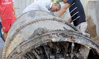 Động cơ máy bay Mỹ rơi ở Hà Tĩnh được mua với giá 30 triệu