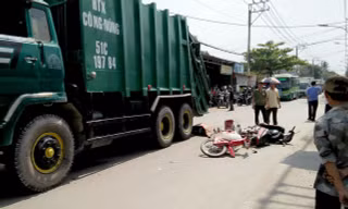 Hiện trường vụ tai nạn