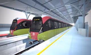 Tốc độ khai thác thương mại đoàn tàu Nhổn - ga Hà Nội chỉ 35 km/h