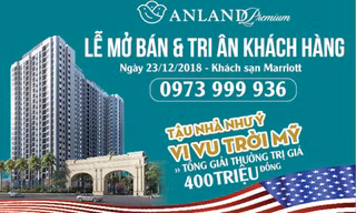 Những phần quà giá trị trong Lễ Mở bán và Tri ân khách hàng Dự án Anland Premium