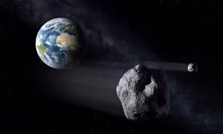 Hình ảnh mô phỏng về các vật thể gần Trái Đất. (Ảnh: NASA)