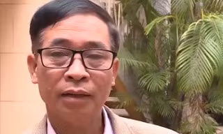 PGS.TS Phạm Văn Tình - Tổng thư ký Hội Ngôn ngữ học Việt Nam. Ảnh: VTV24.