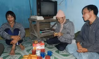 'Người rừng' đón tết
