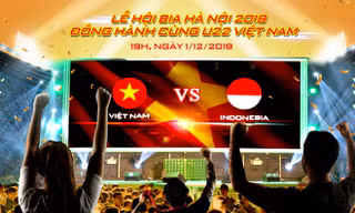 Người hâm mộ bóng đá có cơ hội xem trận đấu Việt Nam – Indonesia tại Lễ hội Bia Hà Nội 2019 