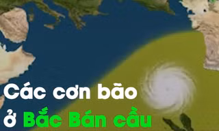 Tại sao các cơn bão xoay ngược chiều kim đồng hồ?