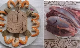 Món giò ngựa được khách hàng đặt khá nhiều vì có vị thơm lạ, dễ ăn.