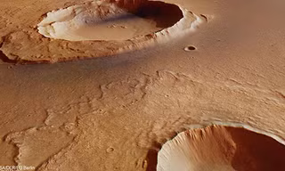 Ảnh chụp có độ phân giải cao do tàu Mars Express gửi về. Ảnh: ESA.