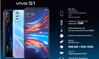 Những dòng điện thoại vivo được yêu thích nhất