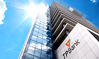 Logo TPBank đánh dấu quá trình tái cấu trúc đã hoàn tất và bắt đầu chuyển sang giai đoạn mới.