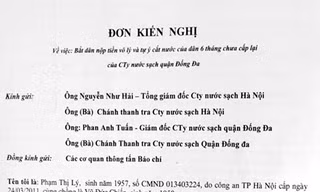 Sống giữa Thủ đô, hai cụ già 7 tháng không có nước
