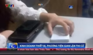 Phát hiện 'hạt đậu thần' siêu tinh vi giúp sĩ tử quay bài