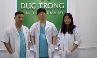 Bác sĩ Đức Trọng có 3 năm tu nghiệp ngành thẩm mỹ tại Hàn Quốc
