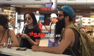 Đạo diễn phim ‘Kong’ ôm eo Yaya Trương Nhi ở sân bay Cam Ranh
