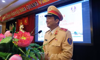 Hội thi lái xe an toàn Học viện CSND