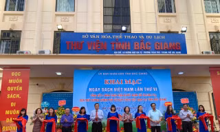 Khai mạc Ngày sách Việt Nam lần VI tỉnh Bắc Giang năm 2019