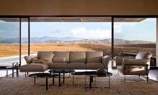 Bộ ghế BellaSofa BL013 màu be hợp với gia chủ mệnh Kim.