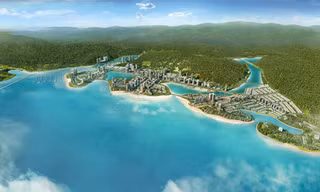 Tổng thể khu đô thị Halong Marina do BIM Group làm chủ đầu tư