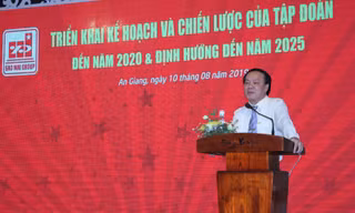 Ông Lê Thanh Thuấn - Tổng Giám đốc Tập đoàn Sao Mai “khẳng định” chiến lược phát triển kinh doanh năm 2019 và những năm tiếp theo là bước đi hoàn toàn chính xác